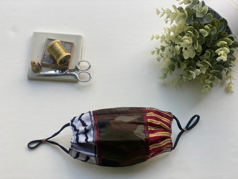 NEW* KUFFIYAH FARIDA FALESTEEN FACE COVERING