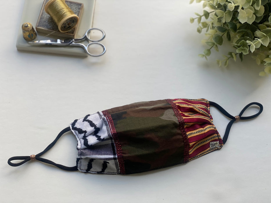 NEW* KUFFIYAH FARIDA FALESTEEN FACE COVERING